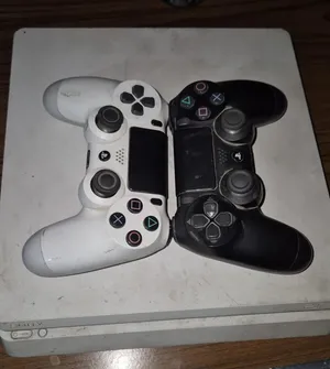 Sony PlayStation 4 Slim White 500GB + 2 Controllers + 9 Games