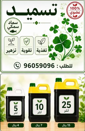 شتلات تين وسماد سمكي تسميد
