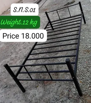 سرير فولاذي وسرير بطابقين بحجم كينج Steel Bed &Bunk Bed king Size Bed