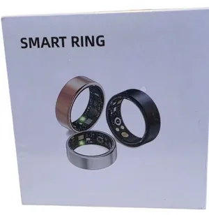 محبس smart ring موديل R11M    ويكون ضد الماء و يقيس نبضات القلب وكذلك يتبع نسبة الاوكسجين لون اسود