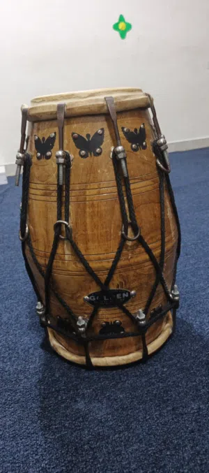 this is dholak like a new good sound good wood