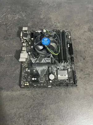 Intel i5-9400F و B360M-A DDR4 Motherboard and processor  انتل I5 الجيل التاسع و B360M-A مذربورد