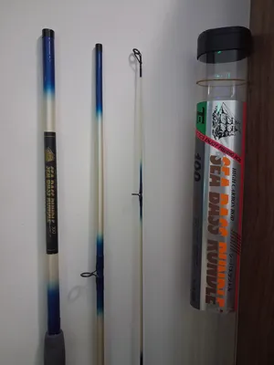 Tactics Enjoy Sea Bass Rundle 100 High Carbon Rod ياباني كوري