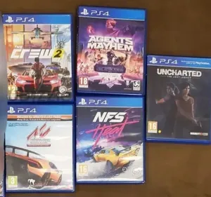 Original PS4 CDs/Games(only 6 remaining out of 16)
