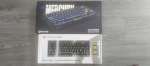 لوحة مفاتيح ATTREX SHARK R68 HE ميكانيكية من ألياف الكربون للألعاب