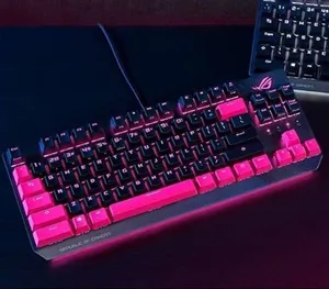 ASUS ROG Strix Scope TKL Electro Punk Mechanical Gaming Keyboard for sale
