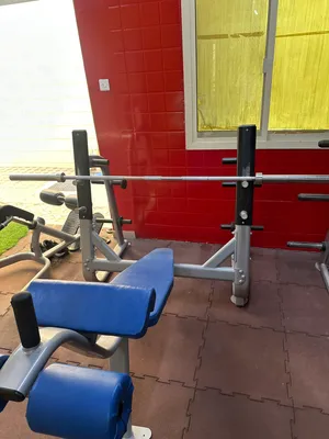 جهاز جم بنش سفلي بحاله ممتازه استعمال منزليOnly lower bench) home use)