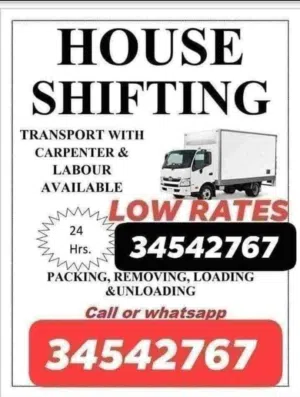 House Movers packers All over Bahrain House Office Villa's Apartment All moving packing