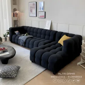 BRAND NEW L SHAPE BUFF MODEL SOFA WITH 5 YEAR WARRENTY FOR FOAM AND WOOD   3+2 TOTAL 5 MITER SOFA