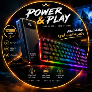 كيبورد جيمنج مع إضاءة RGB بحالة جيدة (fantech keyboard)  منفذ USB_C إضاءة خلفية RGB مع وضعين للتشغيل