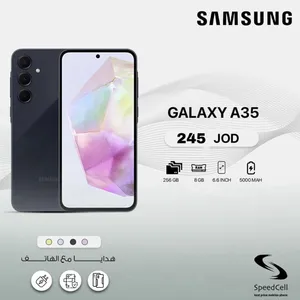جديد بسعر مميز Galaxy A35 5G 8-256GB متوفر و الكمية محدودة
