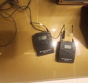 مايك لاسلكي احترافي سنهايزر Sennheiser EW 100 أصلي ألماني أصلي ومميز بالتسجيل