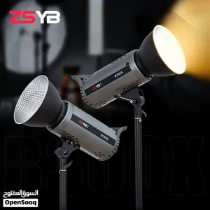 ZSYB B300X 300W LED + Softbox 70cm إضاءة تصوير وفيديو احترافية