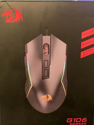 Gaming mouse ماوس قيمنج / قيمنق ريد دراقون 8000 DPI