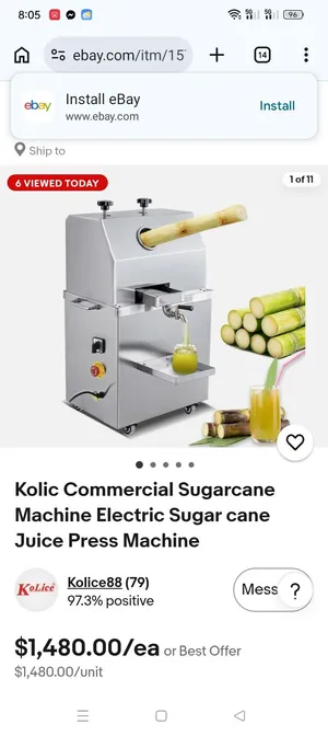 sugarcane machine