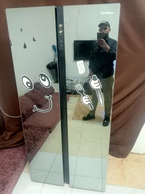 ثلاجه بنكون ايطالي بحاله الوكاله فل انفرتر شغاله ما فيها اي مشكله للبيع سبب البيع السفر التواصل يرجى