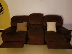Fully Reclining 3 Seater Sofa For Sale