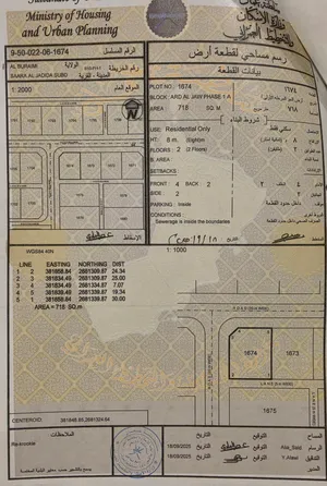 Residential Land for Sale in Buraimi Al Buraimi