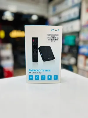 Brand New PAWA StreamX 4K TV Box in Oman Voice Remote