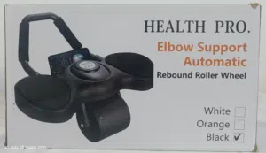 Elbow supported rebound roller
