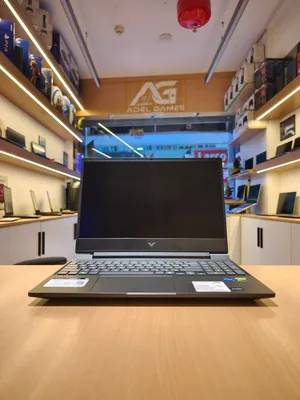 لابتوب نوع HP VICTUS 15 GAMING القطعة OPEN BOX والسعر 1.650.000 ألف .