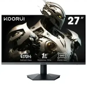 شاشات جيمنج KOORUI GN07 – 27 INCH FHD انش27 بمعدل تحديث 170Hz افضل شاشه جيمنج شامل توصيل