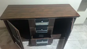 storage table genuine wood