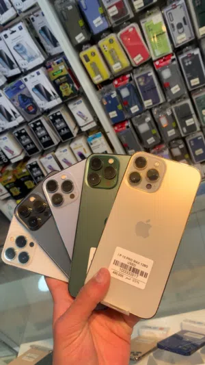 iPhone 13pro max 256g used/مستعمل بحالة الوكاله وكفالة خطية