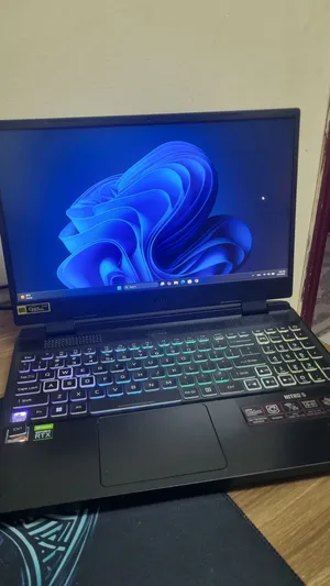 acer nitro 5 , rtx 3070ti 8gb and 32gb ram لابتوب قوي وومتاز في الالعاب