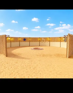 Desert Camp Fire Pit – Authentic Arabian Outdoor Experience