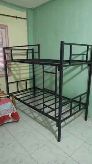 سرير حديد بدورين بملل والسلم والحاجز Furniture oh