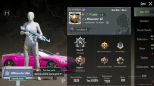 PUBG Account for Sell ID Level 78 MYTHICS 141 4 ULTIMATE items Collector Level: 69