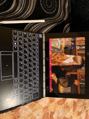 Touch Lenovo laptop 360° turns to tablet