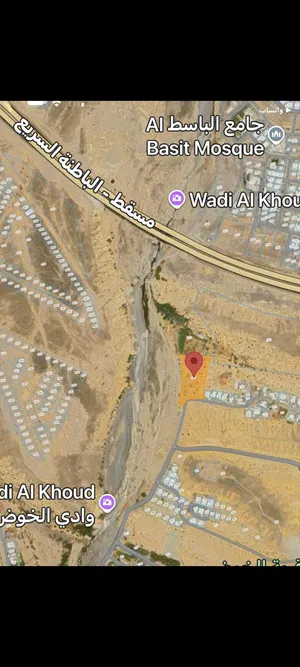 ارض زراعيه 12250 متر مقابل وادي الخوض ب650 الف للشاري الجاد فقط