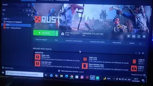 حساب steam اربي يحتوي على لعبة rust مع ملكية كاملة للحساب
