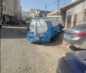 بمليون دينا وايت للبيع مكينة ديزل 14 خزان نظيف ماطور جديد خرطوم سعودي درجة اولى سعة الخزان 5000لتر