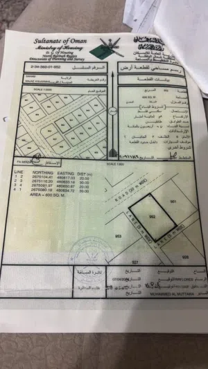 Residential Land for Sale in Al Batinah Saham
