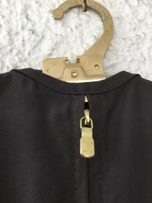 LOUIS VUITTON: Brown LV Logo, Garment Cover/Bag with ''LV Hanger