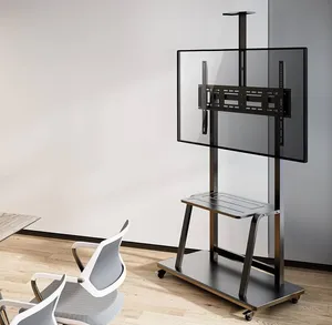 Professional Smart TV MOVING Stand available =3 model size=32-65/32-75/50-100