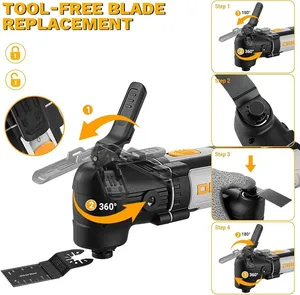 أداة قطع وتفريغ متعددة الاستخدامات (Multi Cutter / Spiral Saw)  من العلامة التجارية RODEO