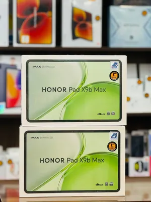 HONOR PAD X9B MAX 13 INCH 4/128GB هونور باد اكس 9 بي ماكس 13 انش ذاكرة 128 رام 4 .