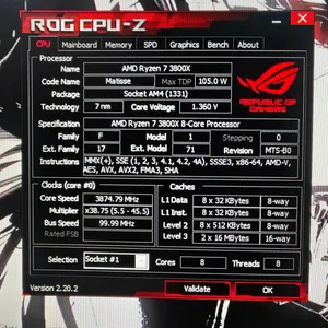 Ryzen 7 3800x processor for sale