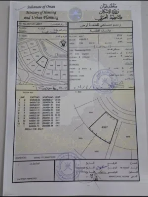 Residential Land for Sale in Muscat Amerat