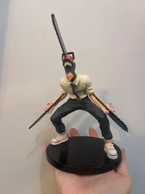 Chainsaw man figure horror anime denji