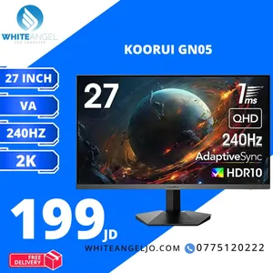 شاشة كوروي 27 بوصة KOORUI GN05 - 2K 240Hz VA جديدة