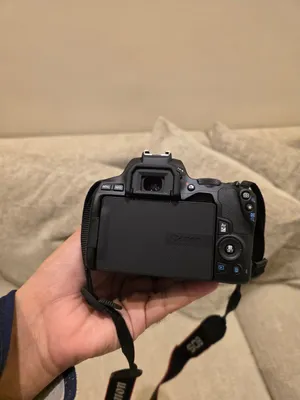 Canon EOS 250D DSLR + 18-55mm + 75-300mm lenses, charger