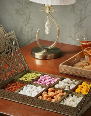 Premium Urmia Noghl & Halva Luxury Gift Boxes Int. Cargo Shipping