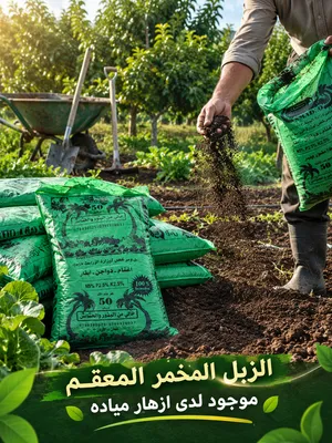 زبل عربي مخمر و معقم نخب اول اسعار حرق فقط 1 دينار