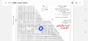 عرررطه، قطعة ارض مساحتها 240 متر في مدينة موظفين الميناء