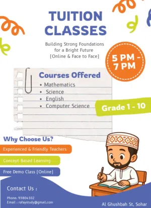 Tuition Classes For Grade 1-10